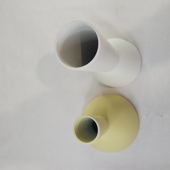 Ceramic Flower Vases Set Of 2. Size 9" 6" - Picture 5 of 8